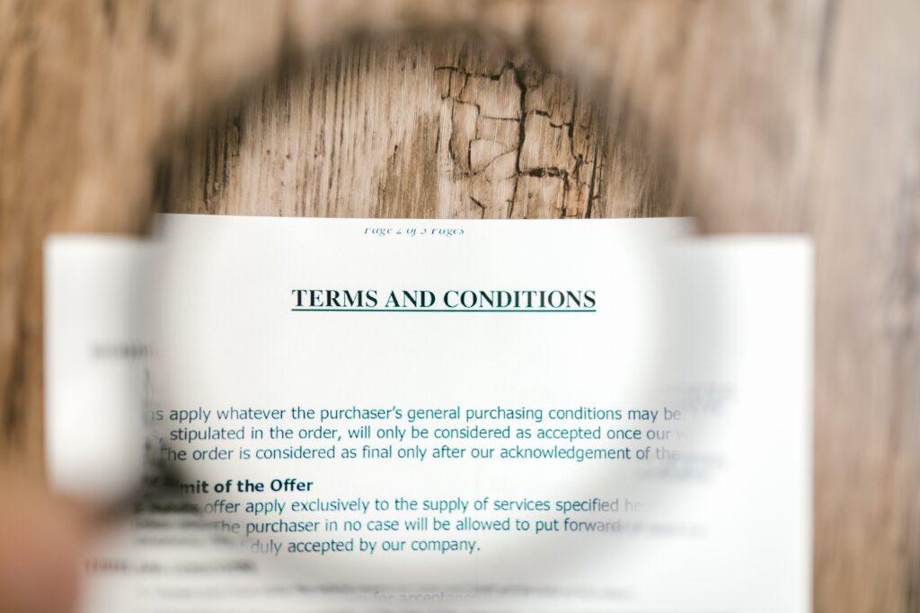 tems-conditions-business-loan-contract